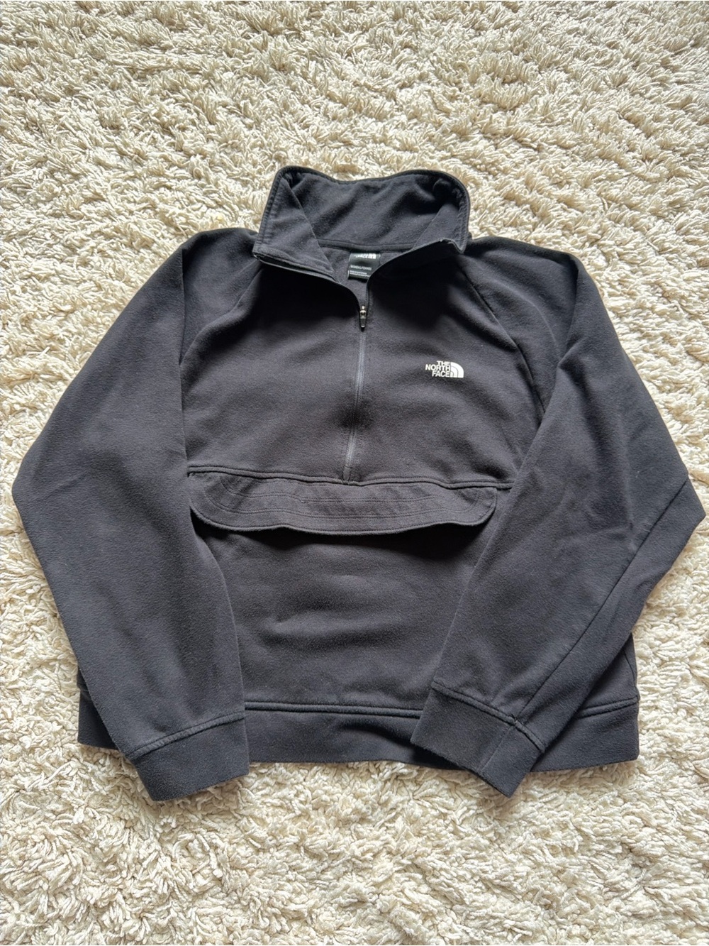 The North Face Black Women's Half-Zip Fleece Pullover
